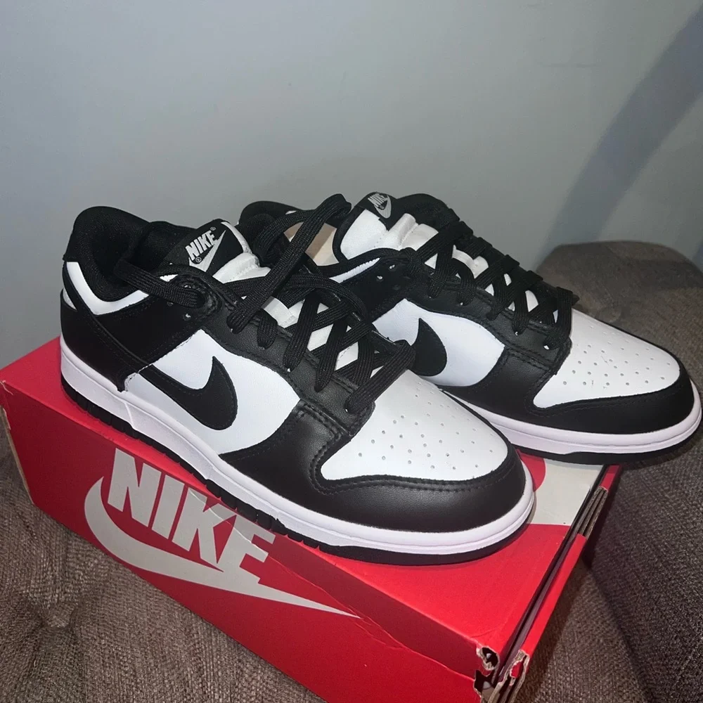 Nike Dunk Low “Black White” - Picture 1 of 6